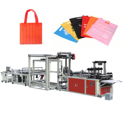 качество  F600 Non Woven Fabric Vest Bag Making Machine With Auto Punching завод